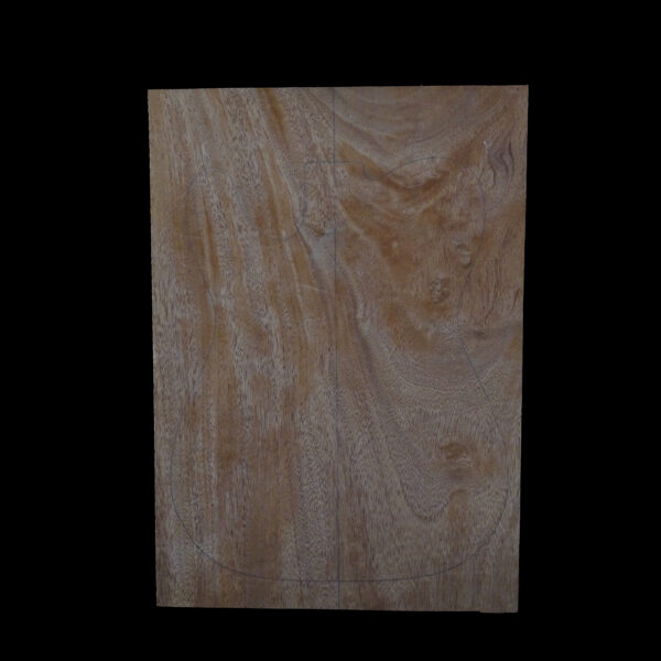 AC Khaya (African Mahogany/Acajou) Body Blank - 1 piece - BB1PK025 - Image 2