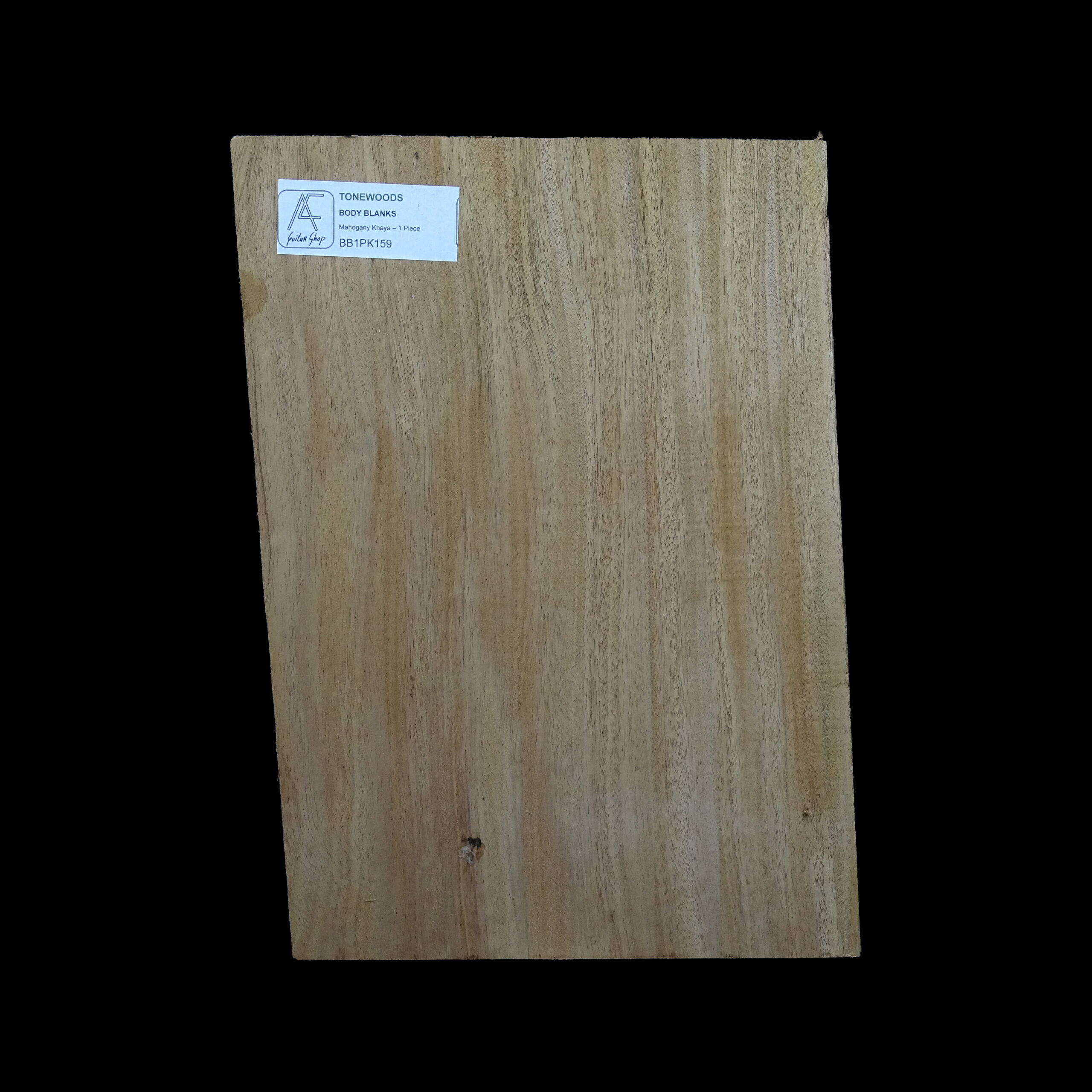 AC Khaya (African Mahogany/Acajou) Body Blank - 1 piece - BB1PK159