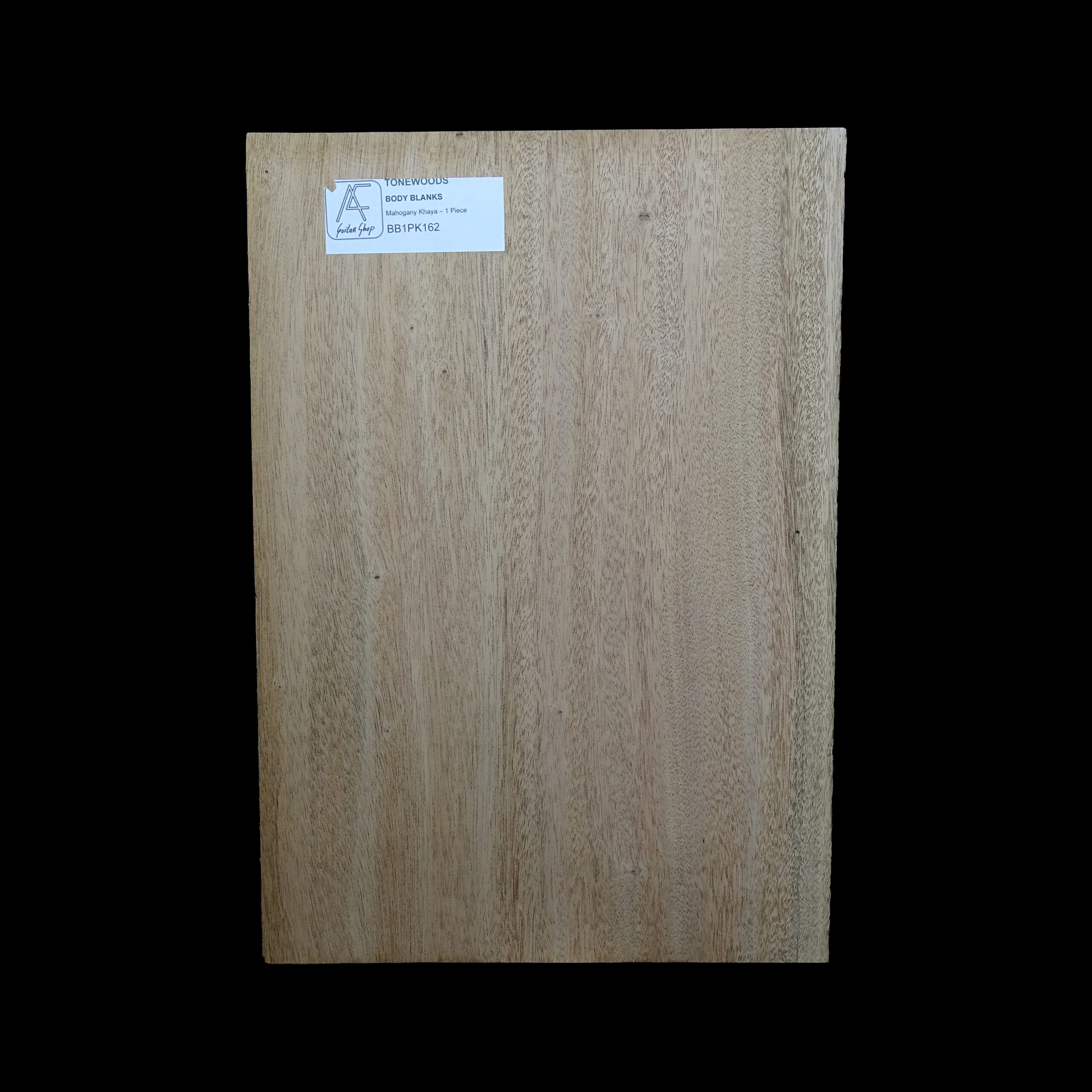 AC Khaya (African Mahogany/Acajou) Body Blank - 1 piece - BB1PK162