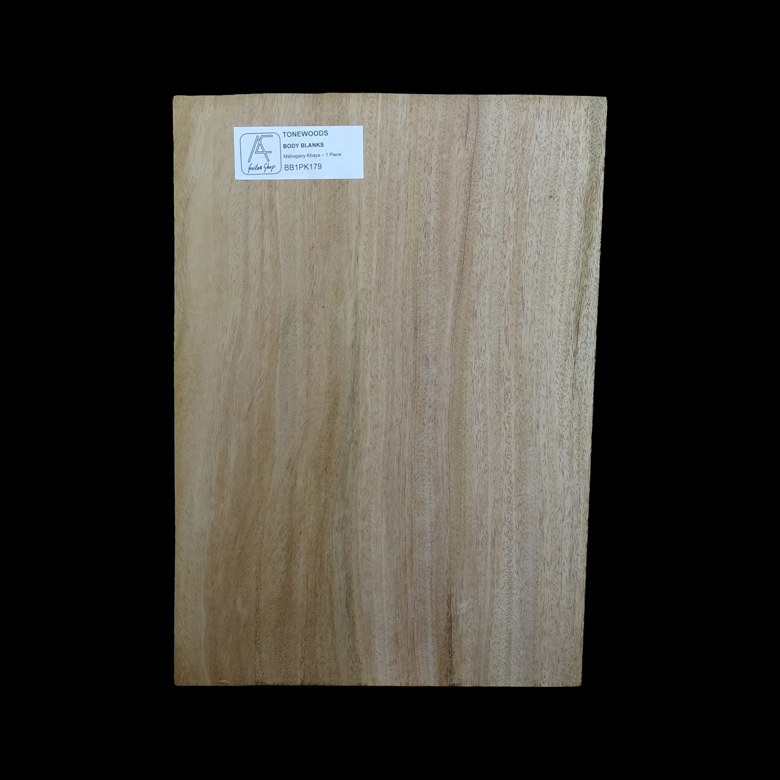 AC Khaya (African Mahogany/Acajou) Body Blank - 1 piece - BB1PK179