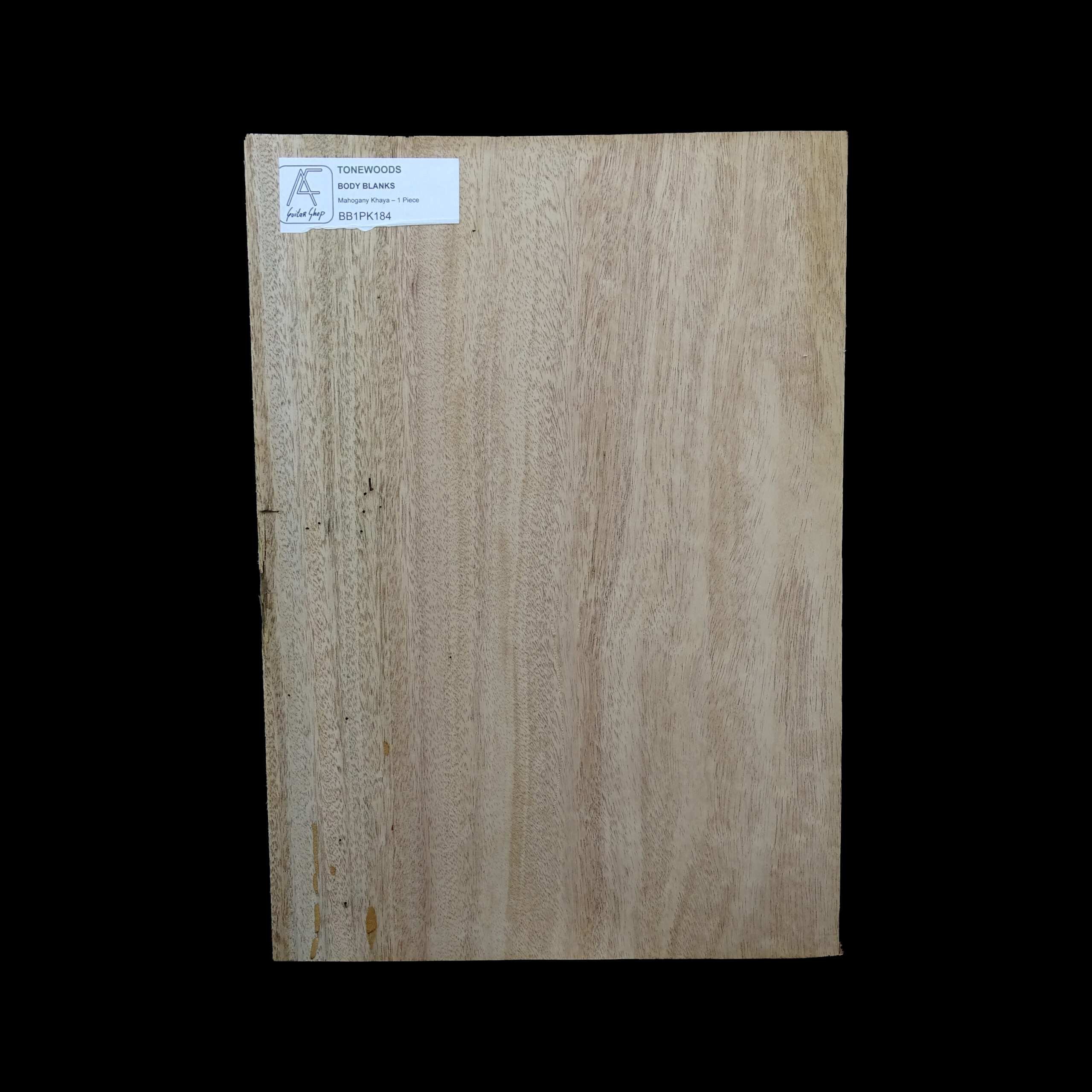 AC Khaya (African Mahogany/Acajou) Body Blank - 1 piece - BB1PK184