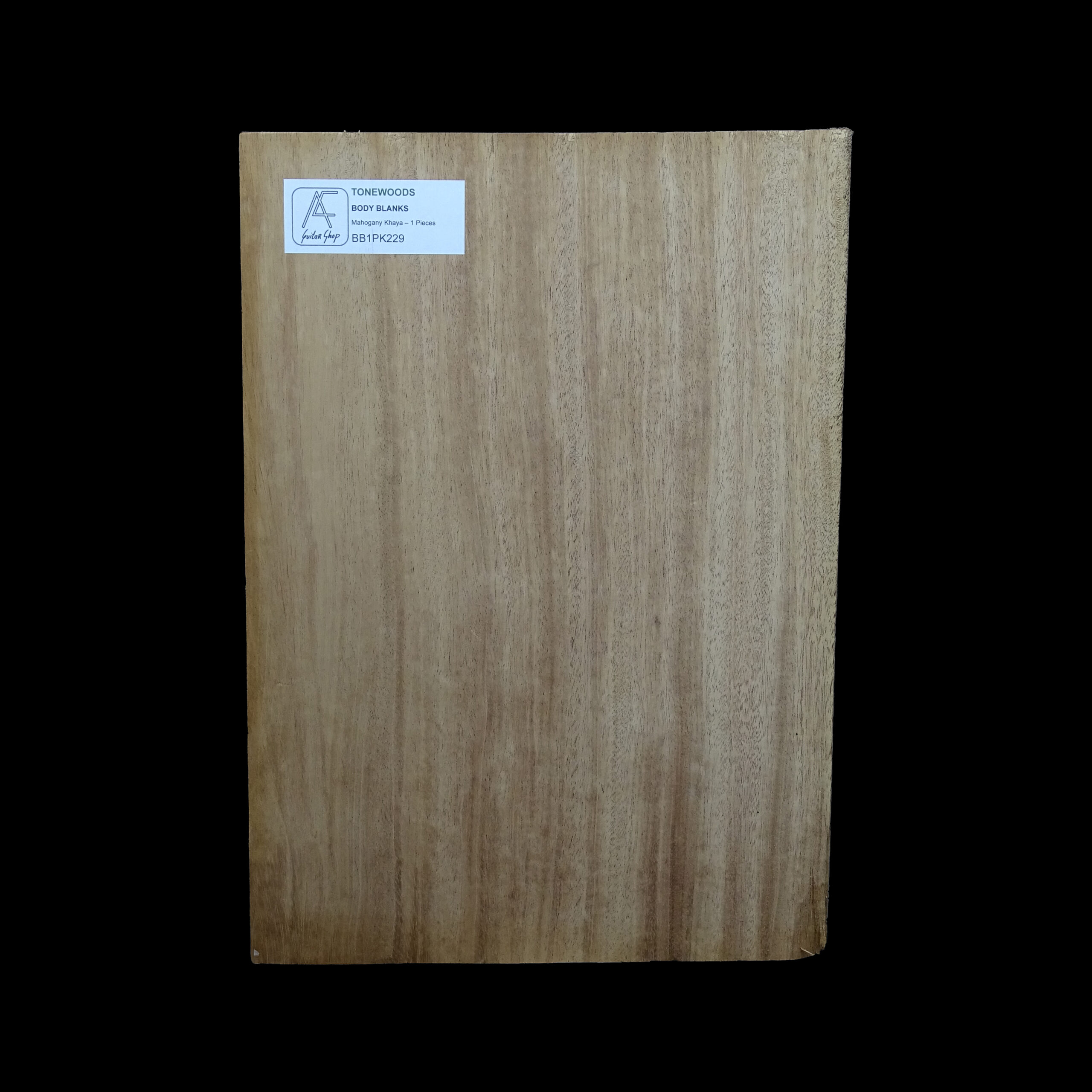 AC Khaya (African Mahogany/Acajou) Body Blank - 1 piece - BB1PK229