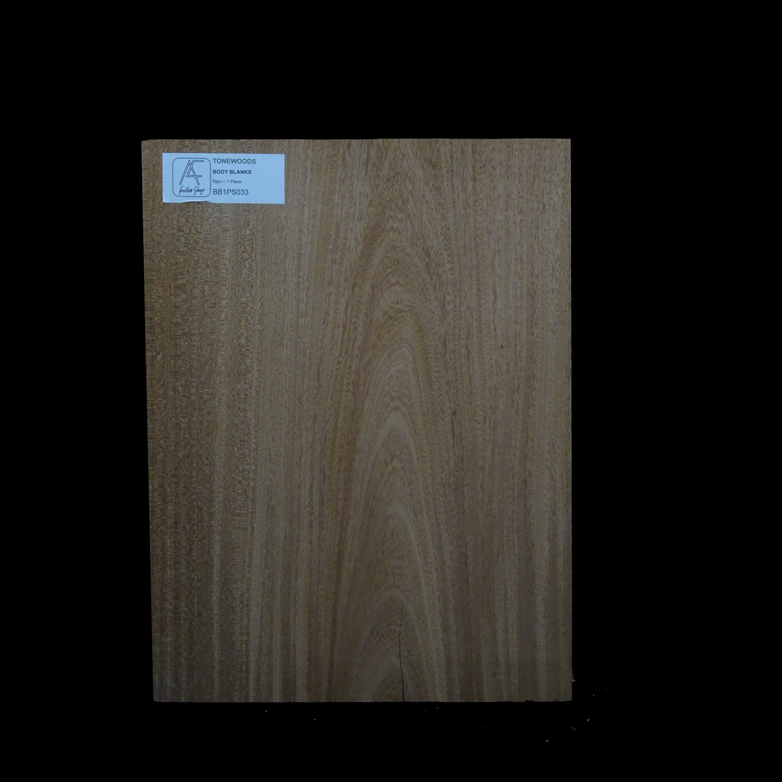 AC Sipo Body Blank - 1 piece - BB1PS033