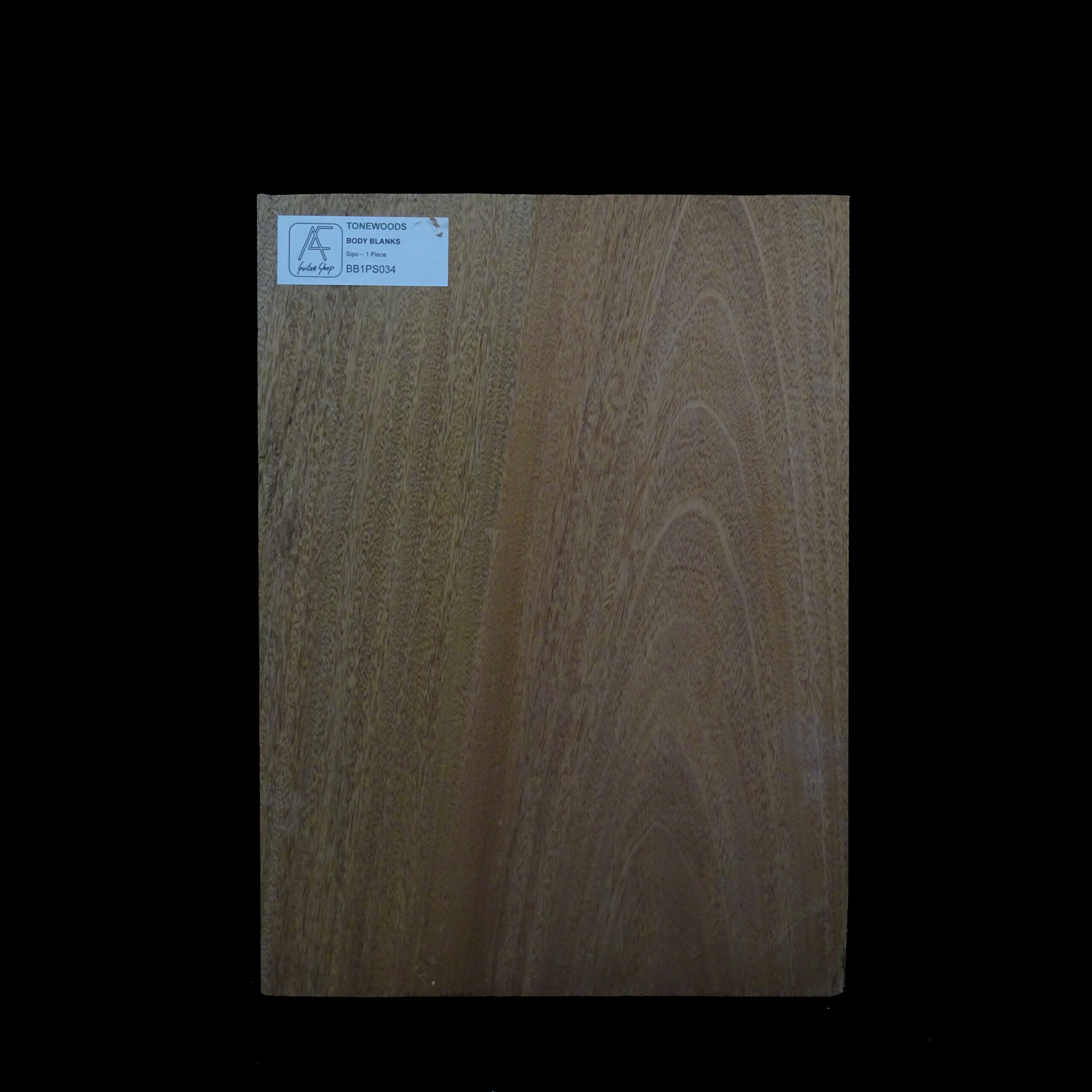 AC Sipo Body Blank - 1 piece - BB1PS034