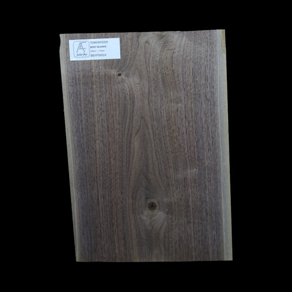 american walnut body blank one piece for electric guitar making