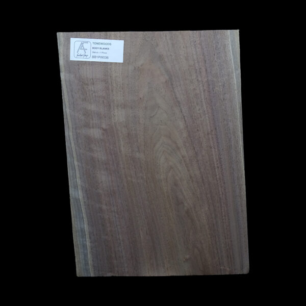 american walnut body blank one piece for electric guitar making