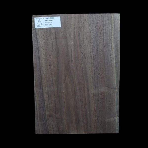 american walnut body blank one piece for electric guitar making