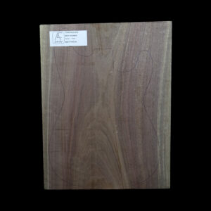 american walnut body blank one piece for electric guitar making