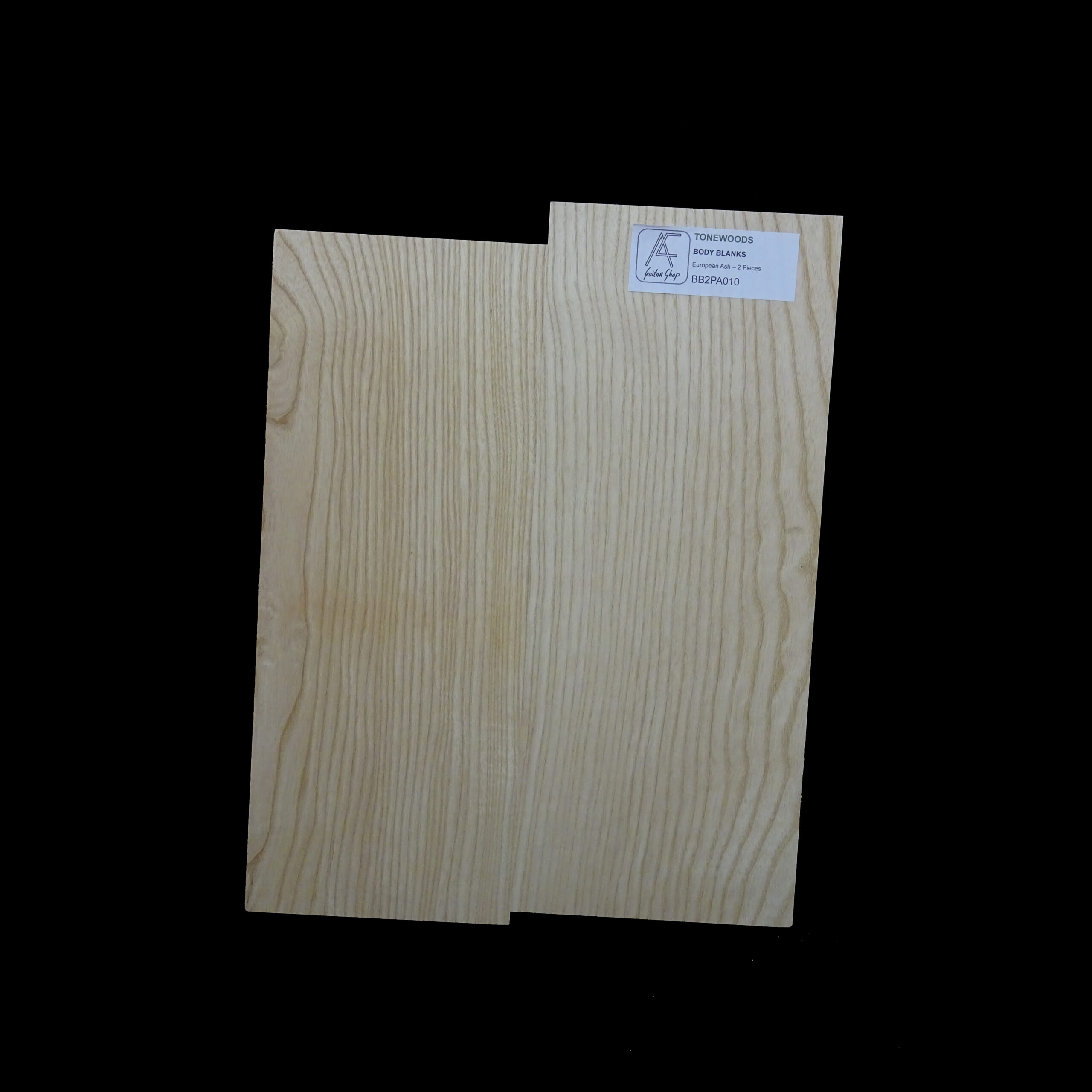 AC European Ash Body Blank 2 Pieces - BB2PEA010