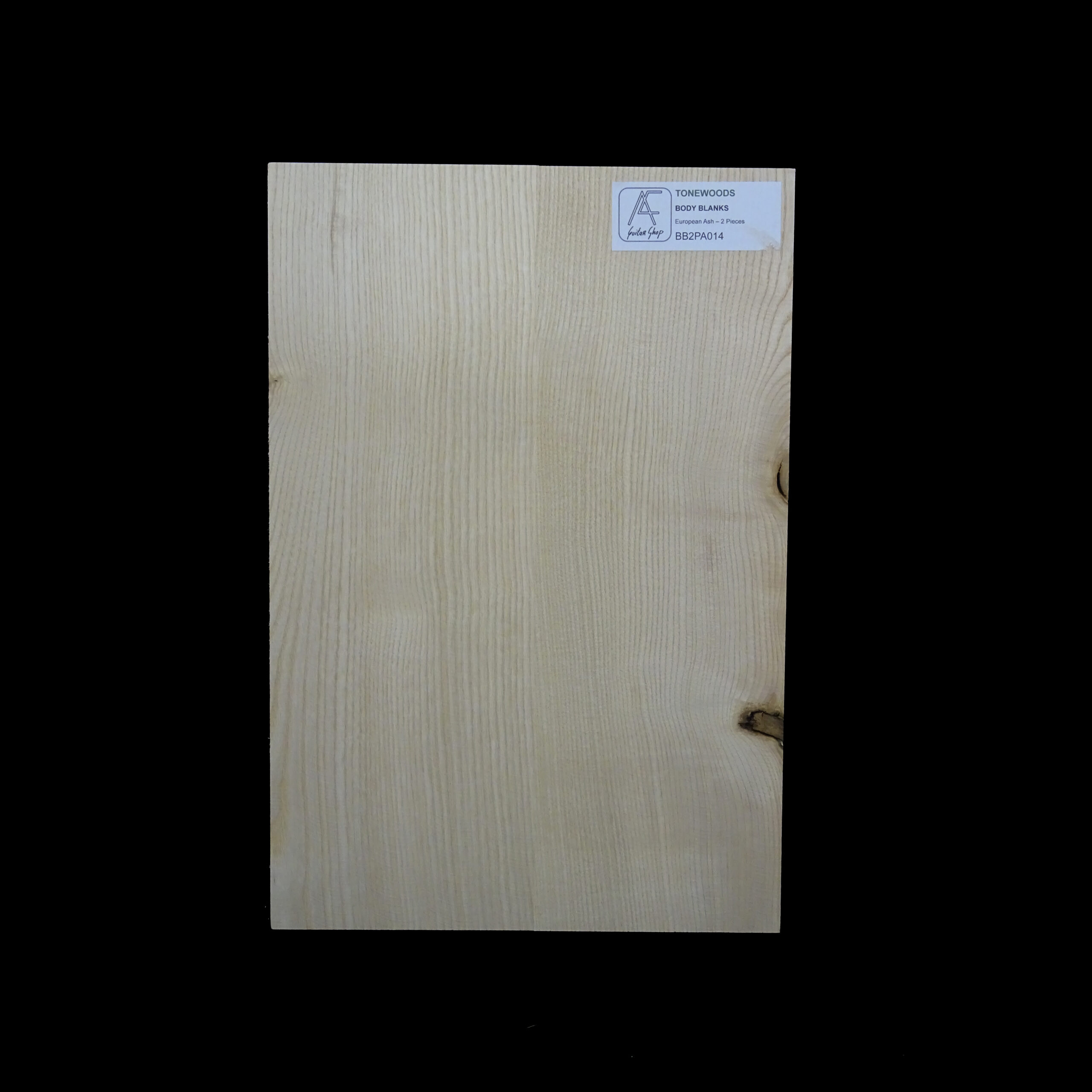 AC European Ash Body Blank 2 Pieces - BB2PEA014
