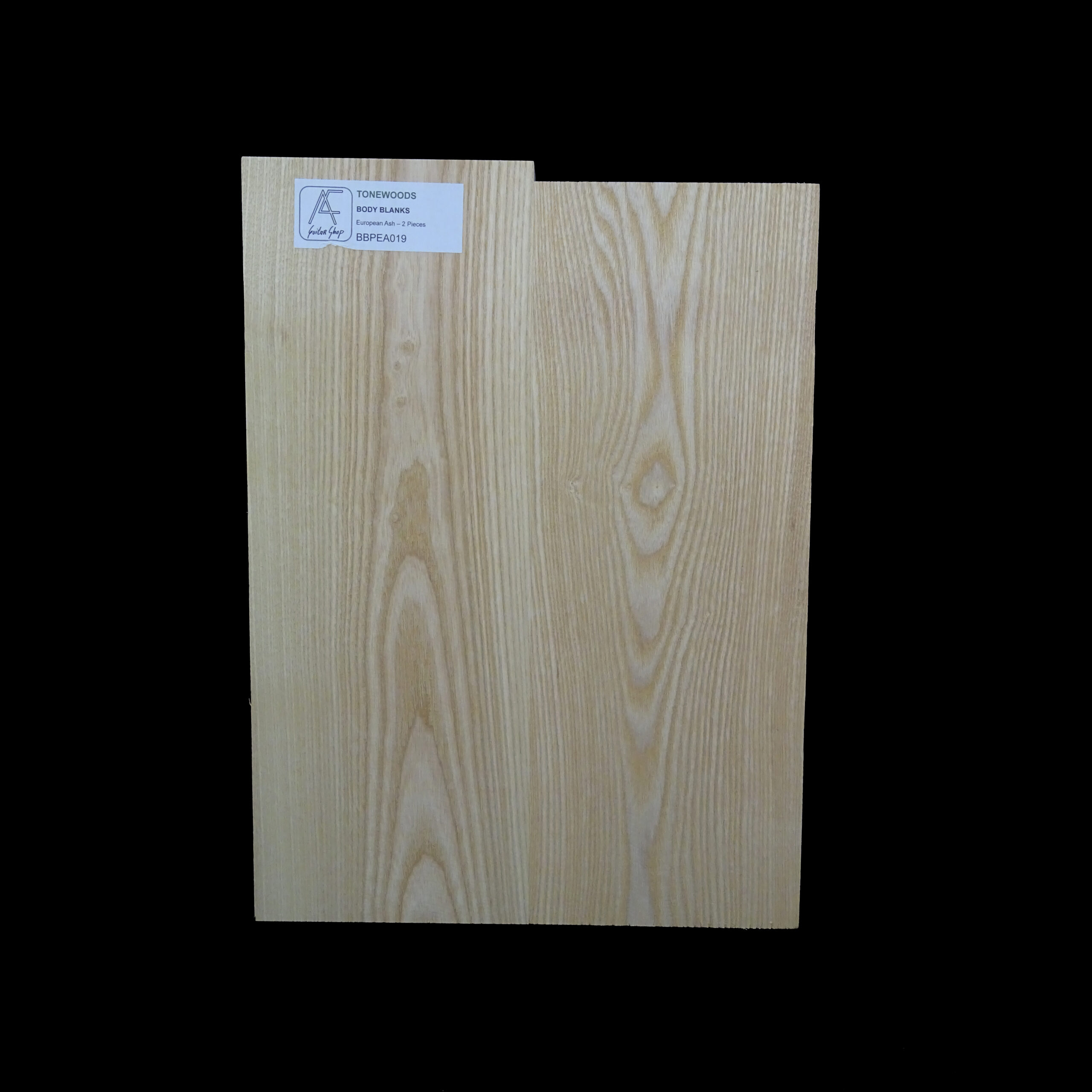 AC European Ash Body Blank 2 Pieces - BB2PEA019