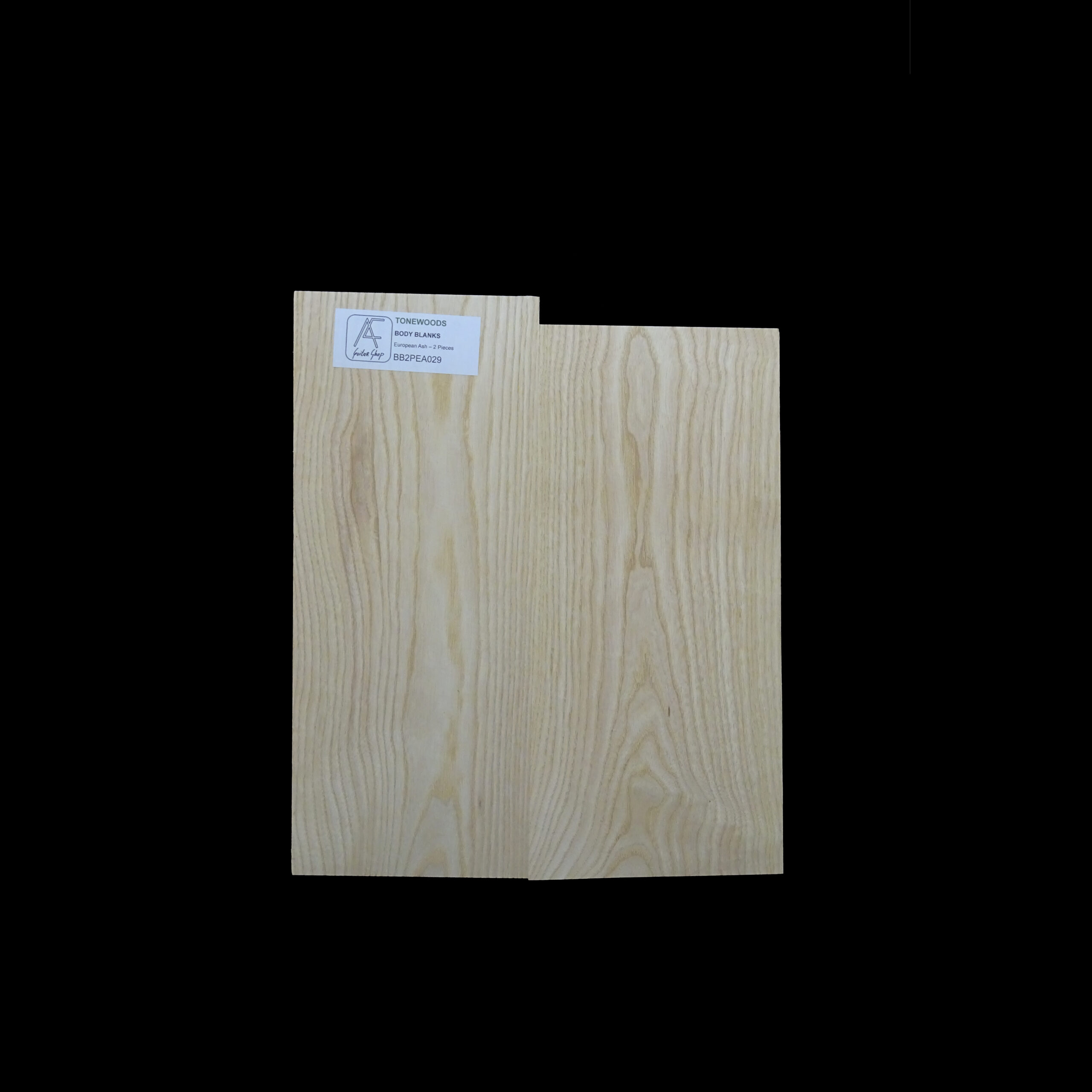 AC European Ash Body Blank 2 Pieces - BB2PEA029