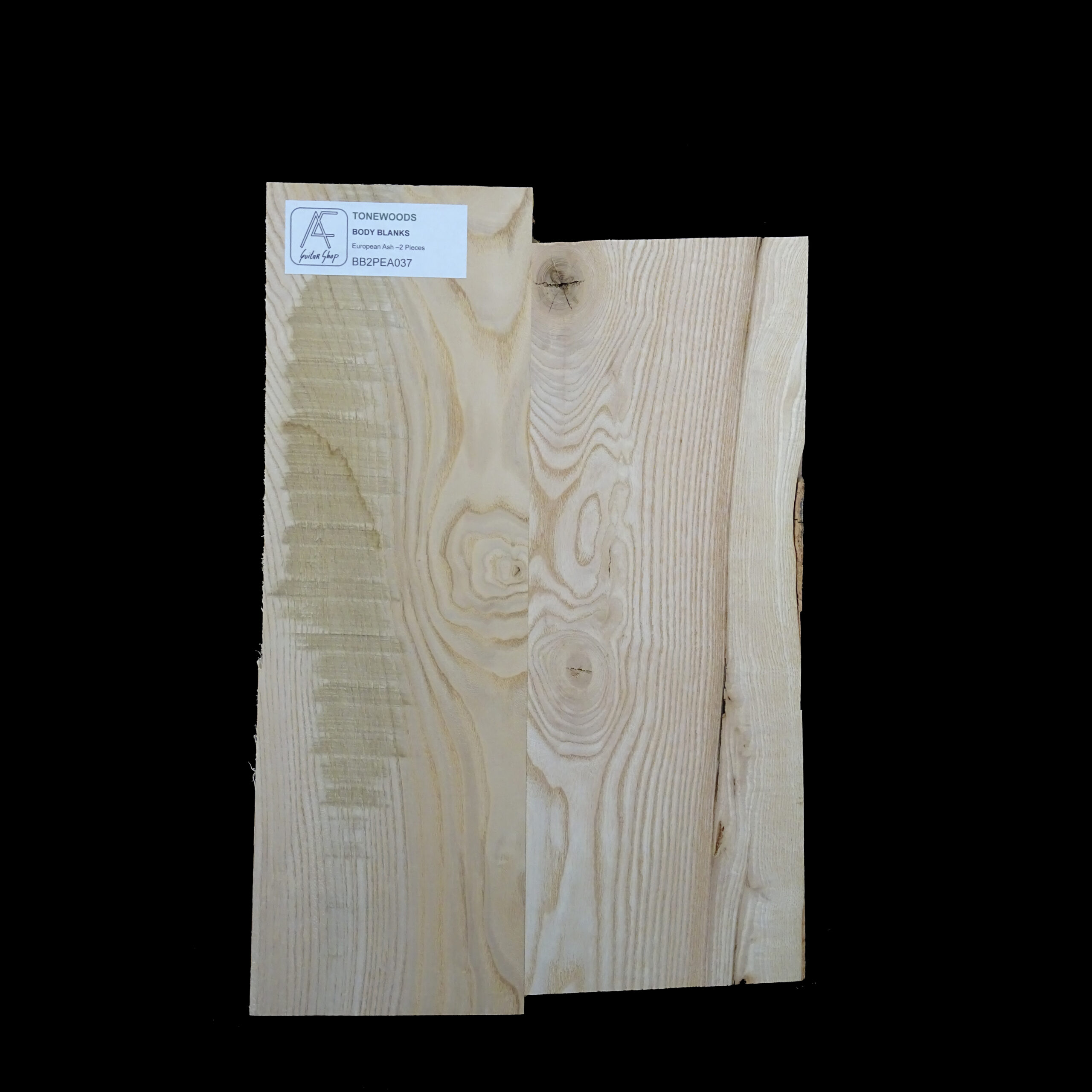 AC European Ash Body Blank 2 Pieces - BB2PEA037