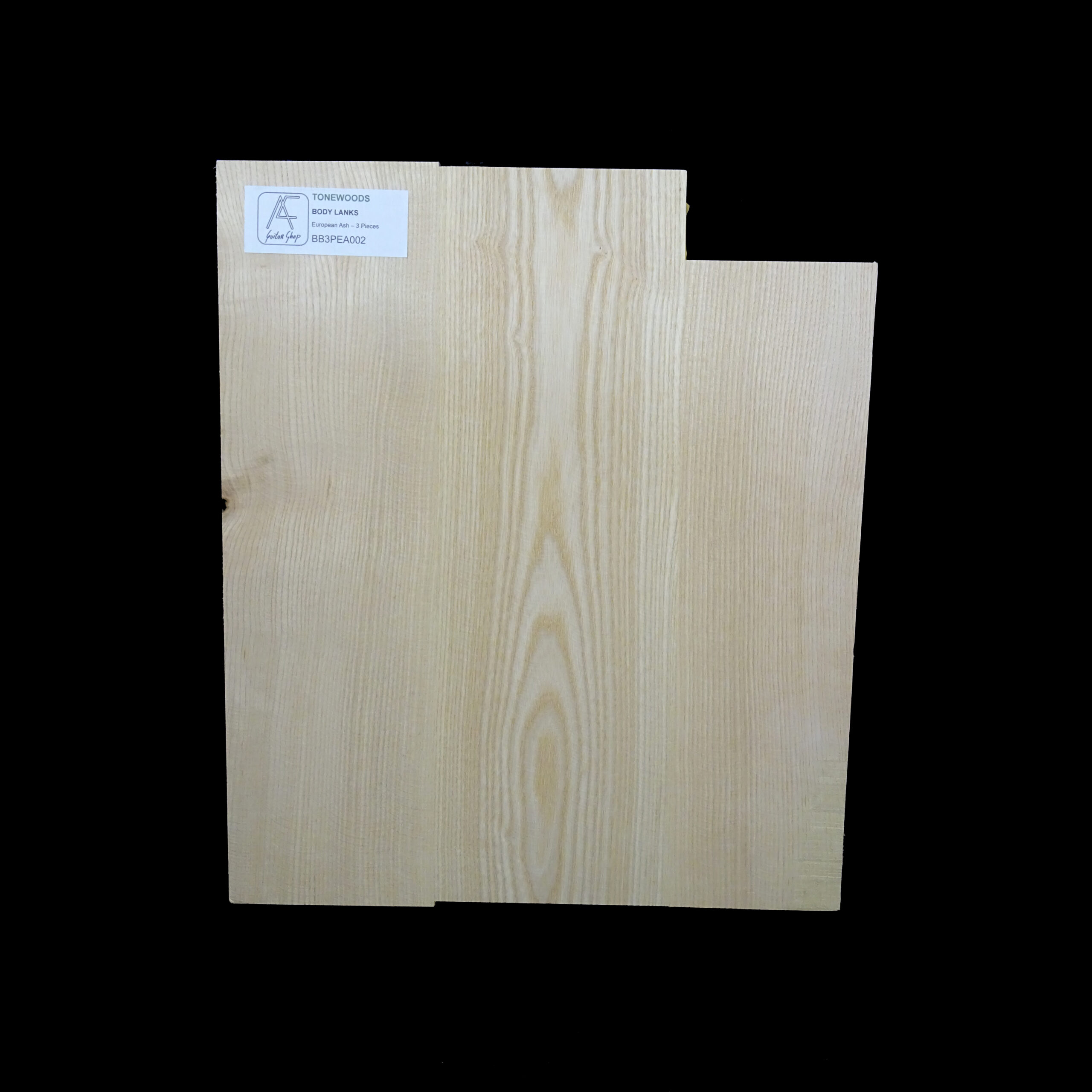 AC European Ash Body Blank 3 Pieces - BB3PEA002