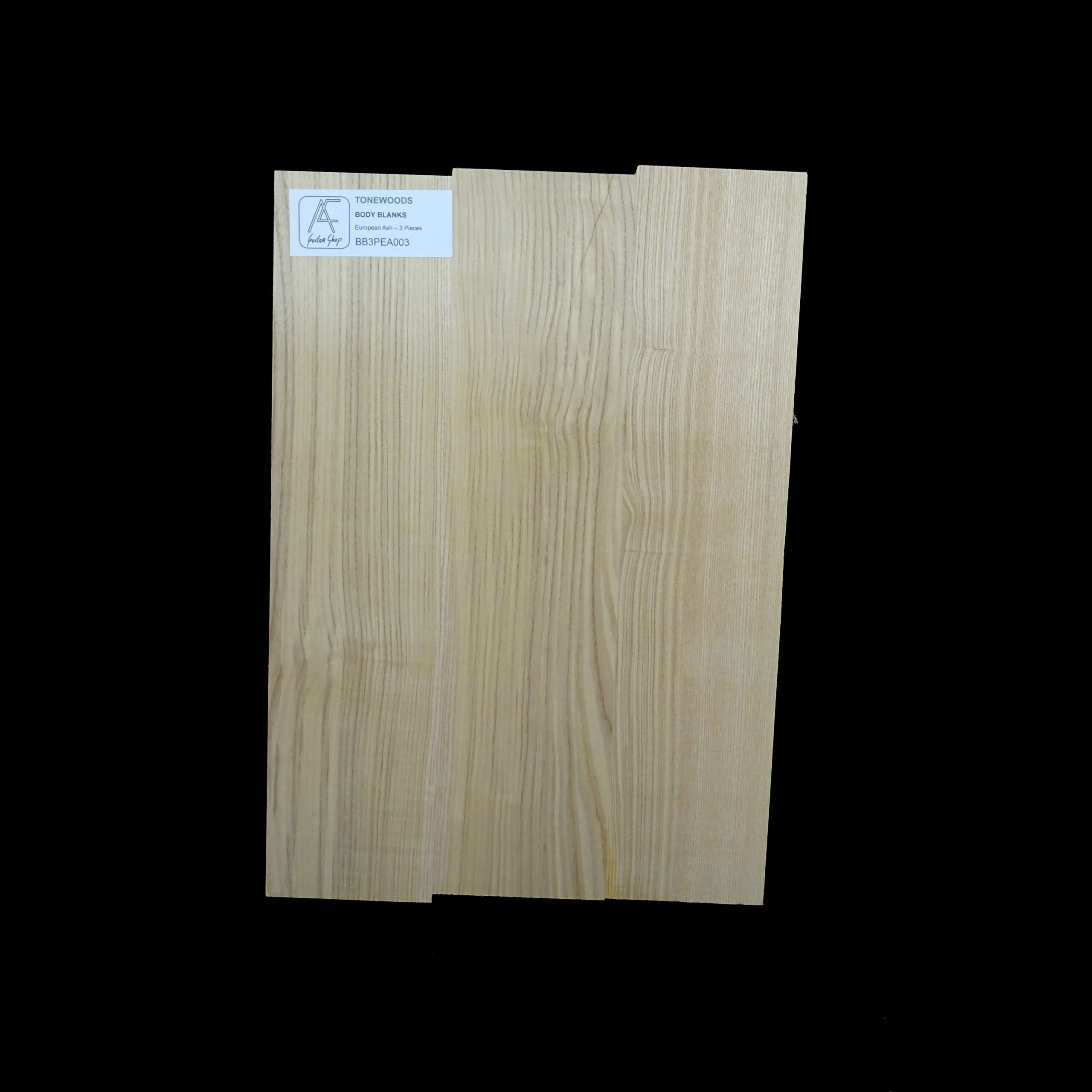 AC European Ash Body Blank 3 Pieces - BB3PEA003