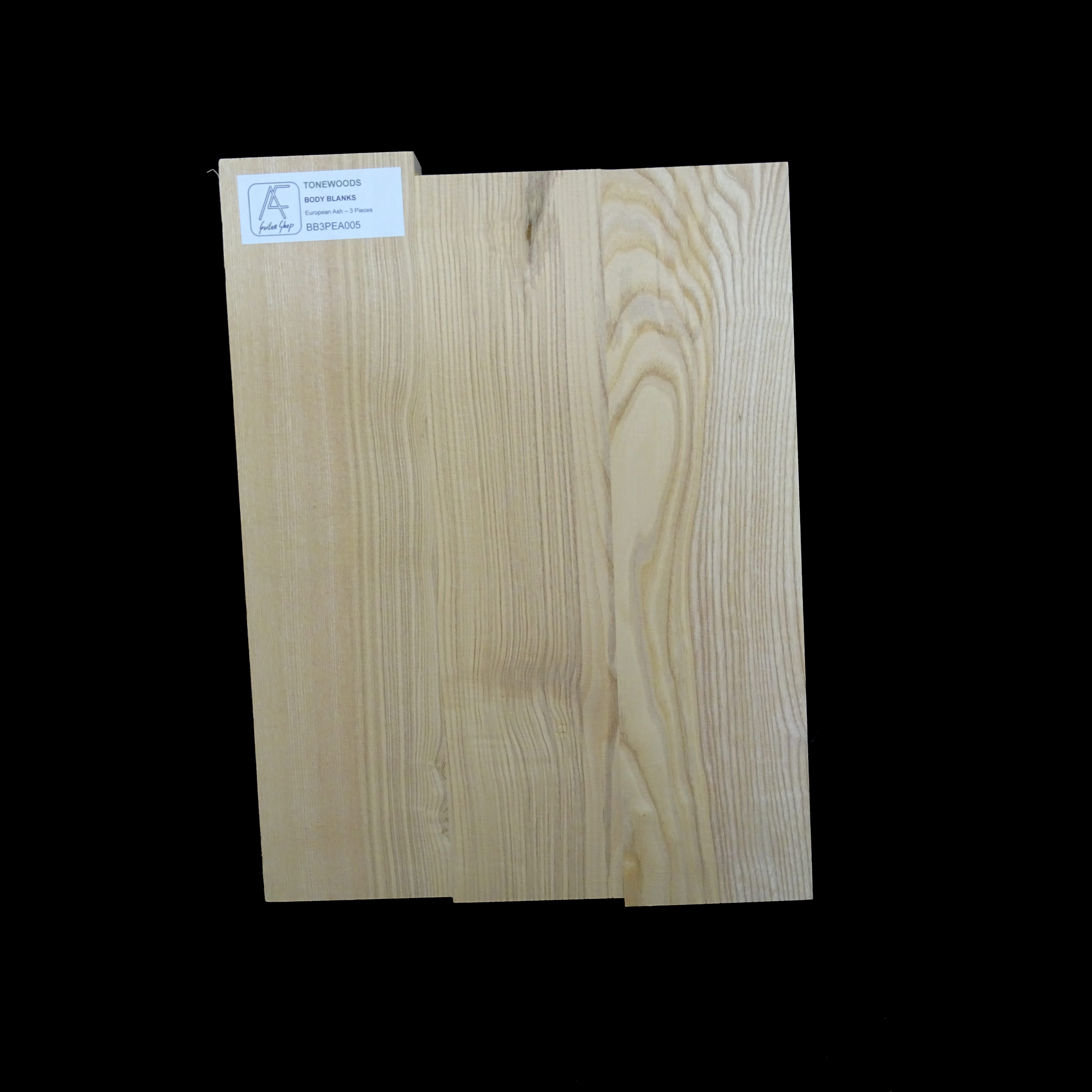 AC European Ash Body Blank 3 Pieces - BB3PEA005