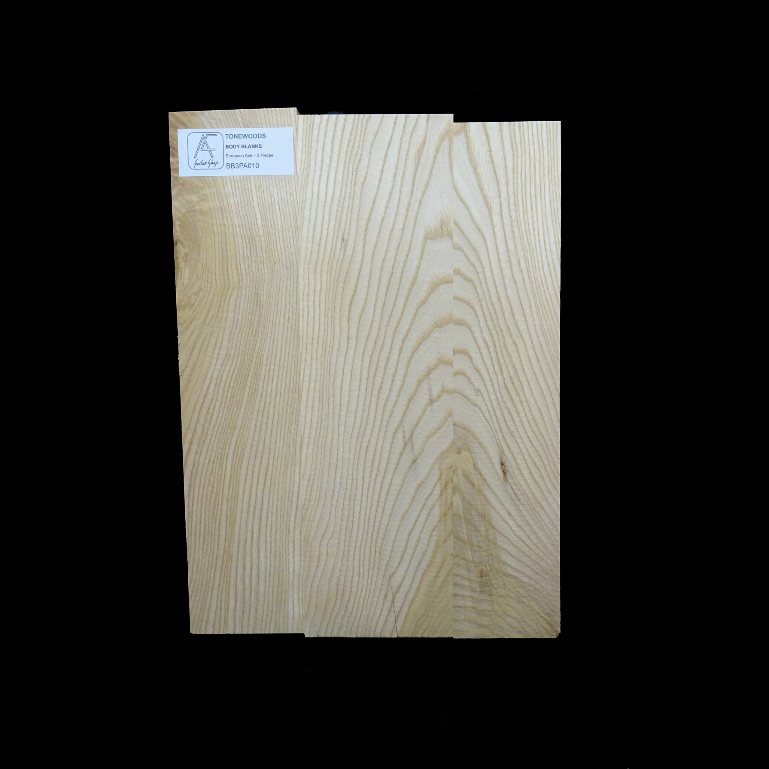 AC European Ash Body Blank 3 Pieces - BB3PEA010