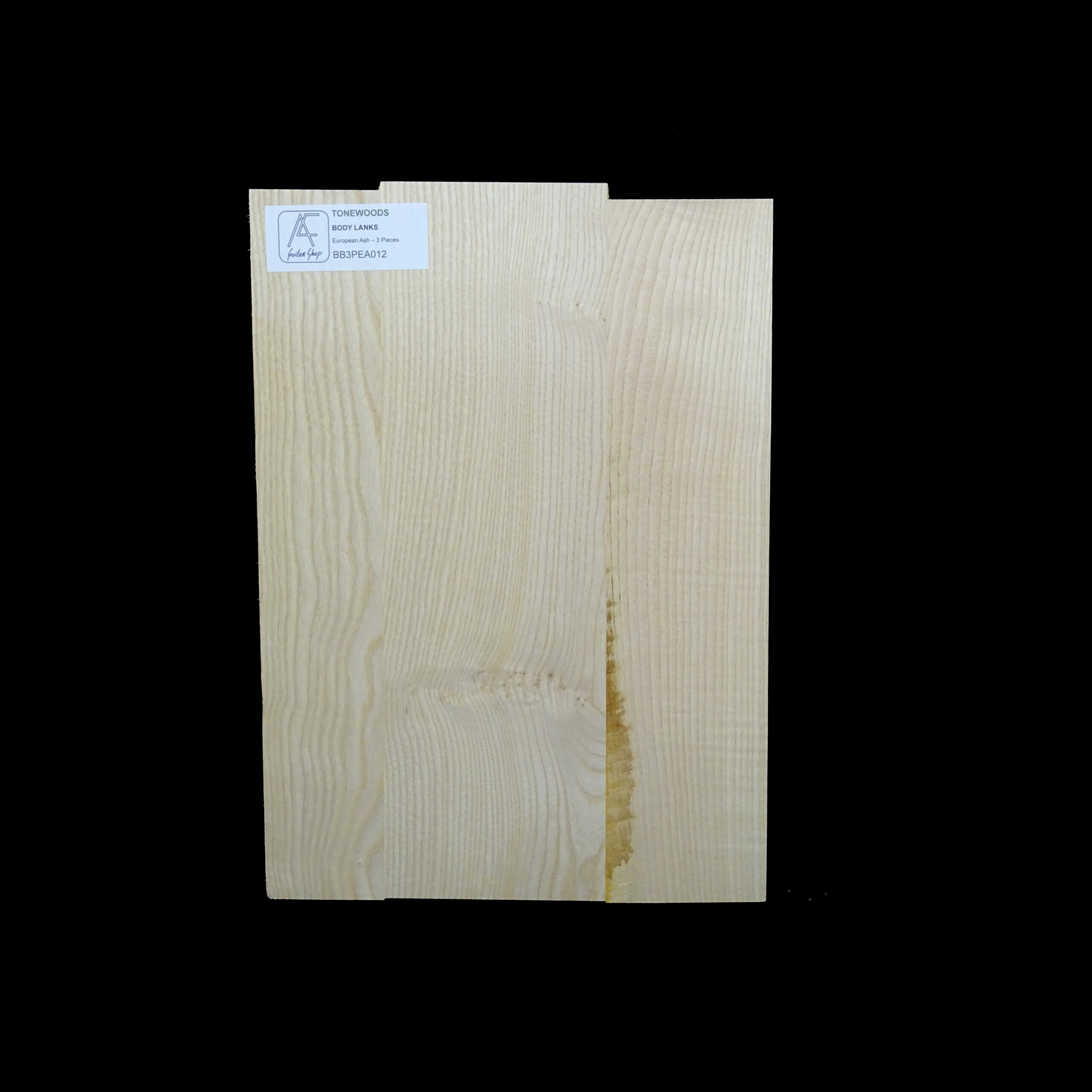 AC European Ash Body Blank 3 Pieces - BB3PEA012