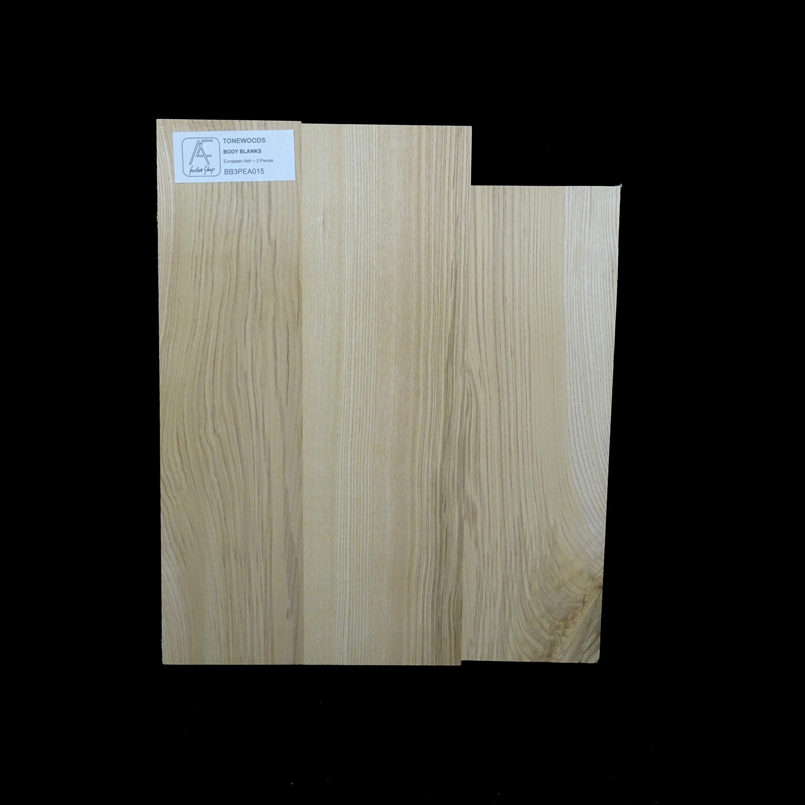 AC European Ash Body Blank 3 Pieces - BB3PEA015