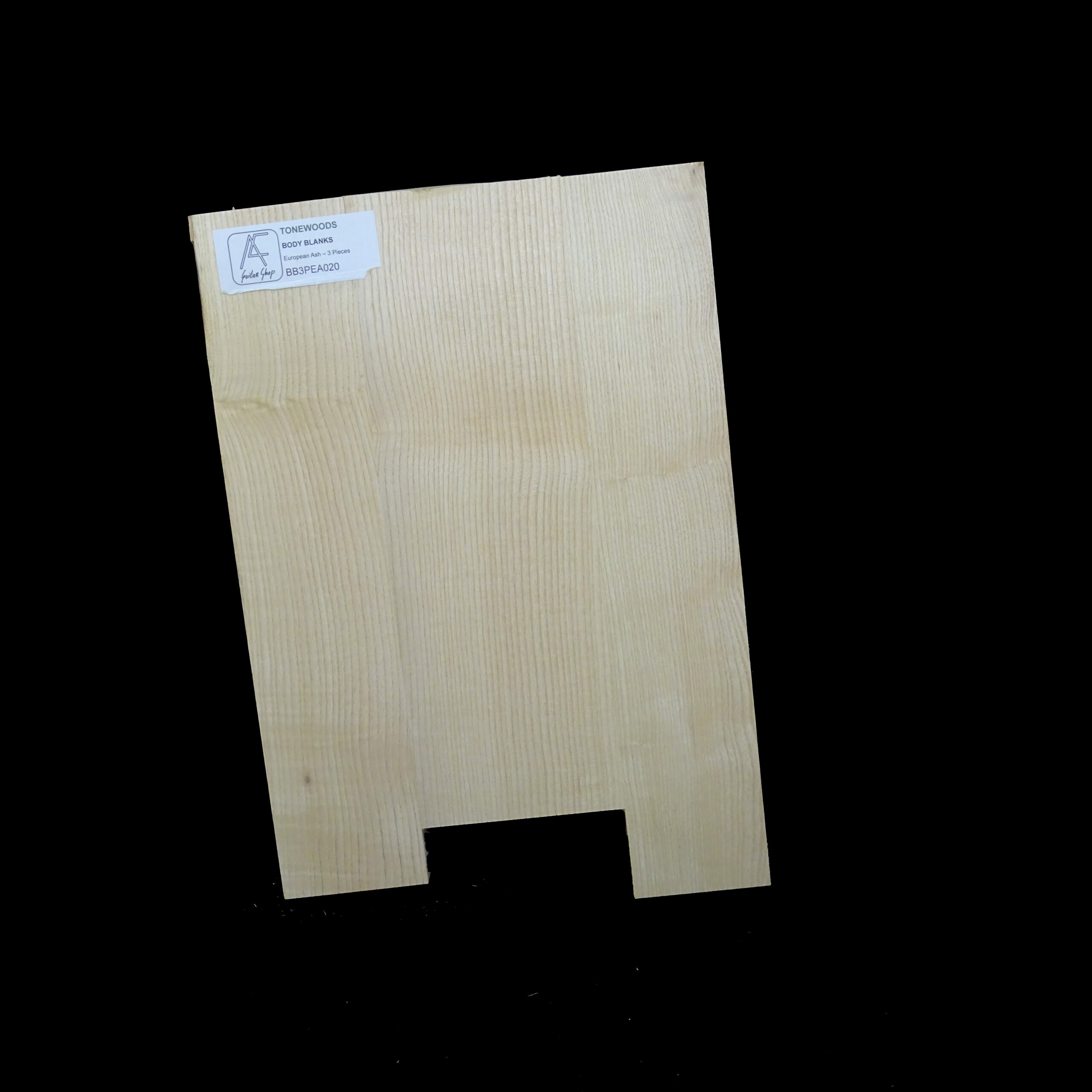 AC European Ash Body Blank 3 Pieces - BB3PEA020