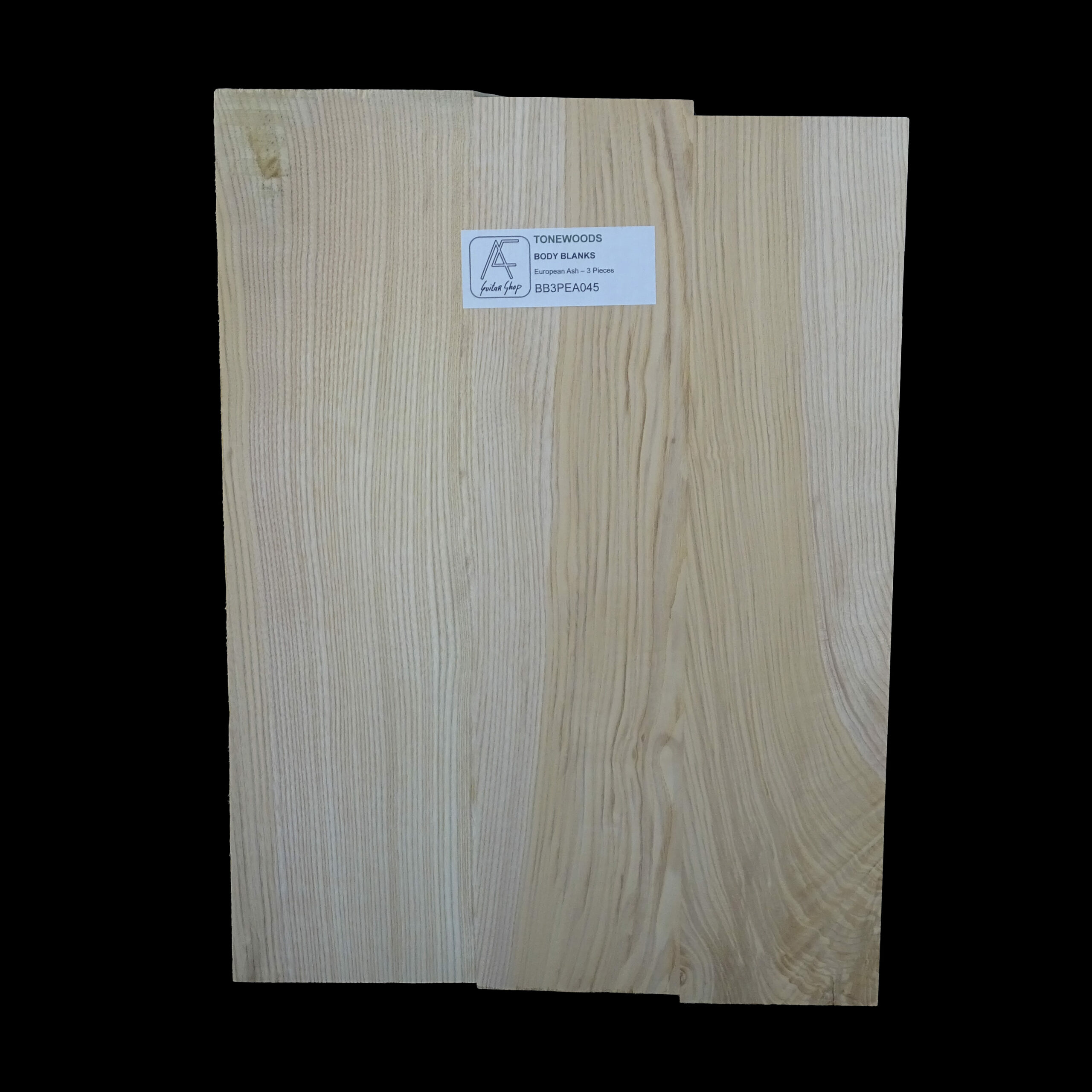 AC European Ash Body Blank 3 Pieces - BB3PEA045