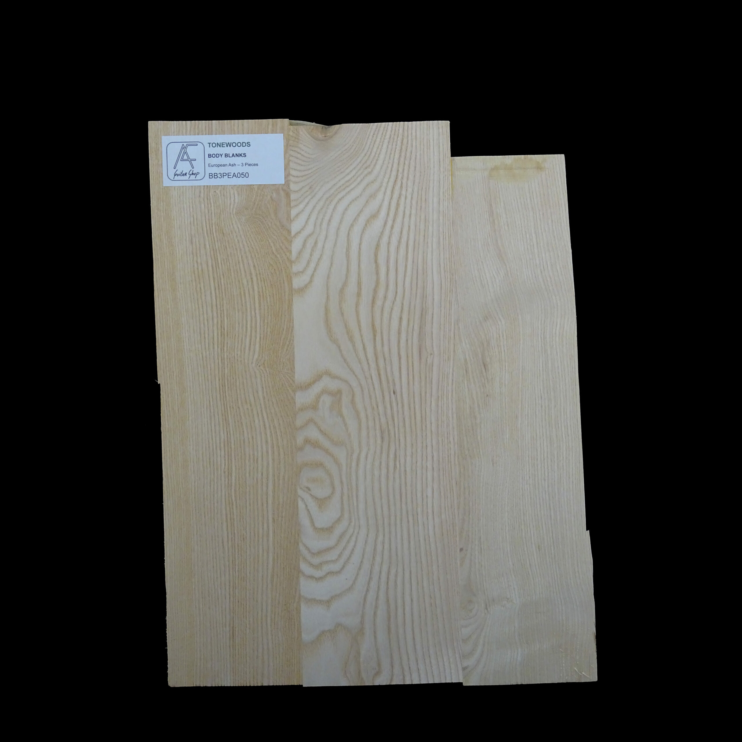 AC European Ash Body Blank 3 Pieces - BB3PEA050