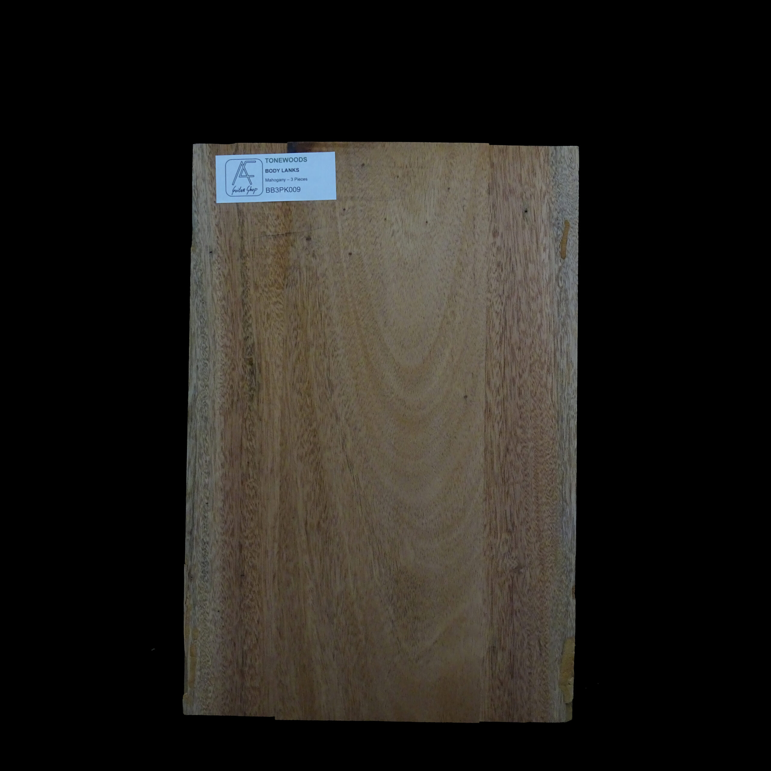 AC Khaya (African Mahogany/Acajou) Body Blank - 3 pieces - BB3PK009