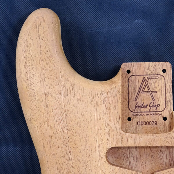 AC Strat Style Mahogany Khaya Body - C000079 - Image 3