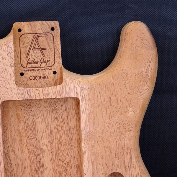 AC Strat Syle Mahogany Khaya Body - C000080 - Image 4