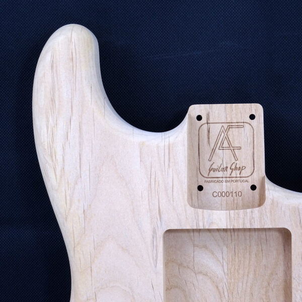 AC Strat Style Red Alder Body - C000110 - Image 3