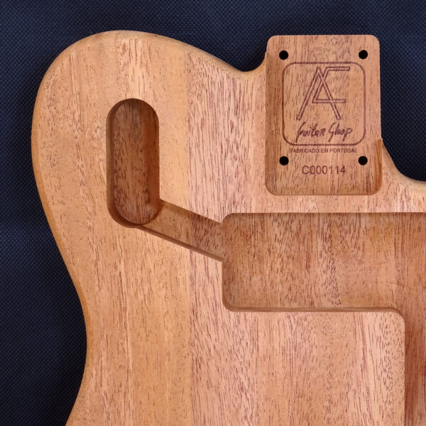 AC Tele 72D Style Mahogany Body - C000114 - Image 3