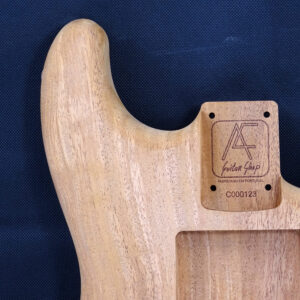 AC Strat Style Mahogany Khaya Body- C000123 - Image 3