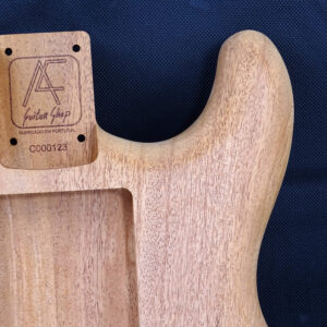 AC Strat Style Mahogany Khaya Body- C000123 - Image 4