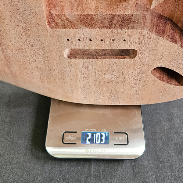 AC Strat Style Mahogany Khaya Body - C000131 - Image 5