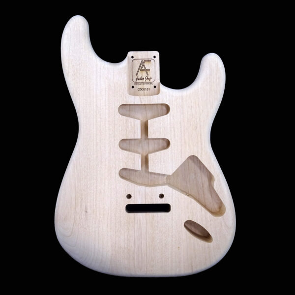 AC Strat Style Red Alder Body - C000151