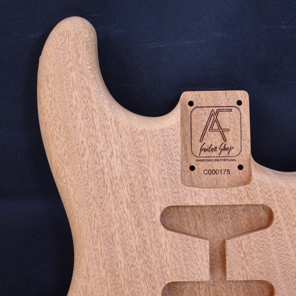 AC Strat Style Sipo Body - C000175 - Image 3