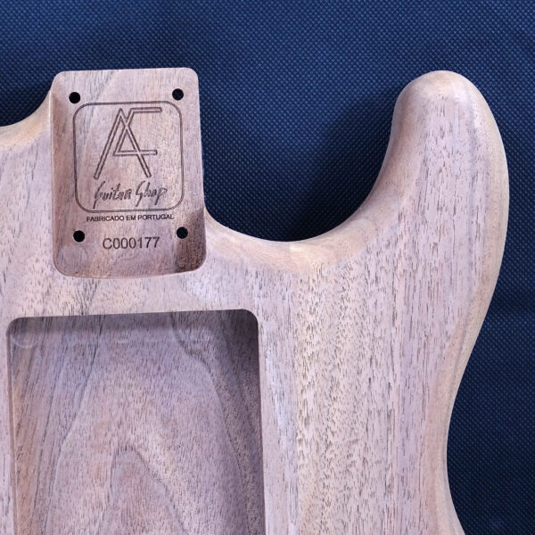 AC Strat Style American Walnut Body - C000177 - Image 5