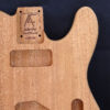 AC Tele Style P90 One Piece Mahogany Body - C000182 - Image 4