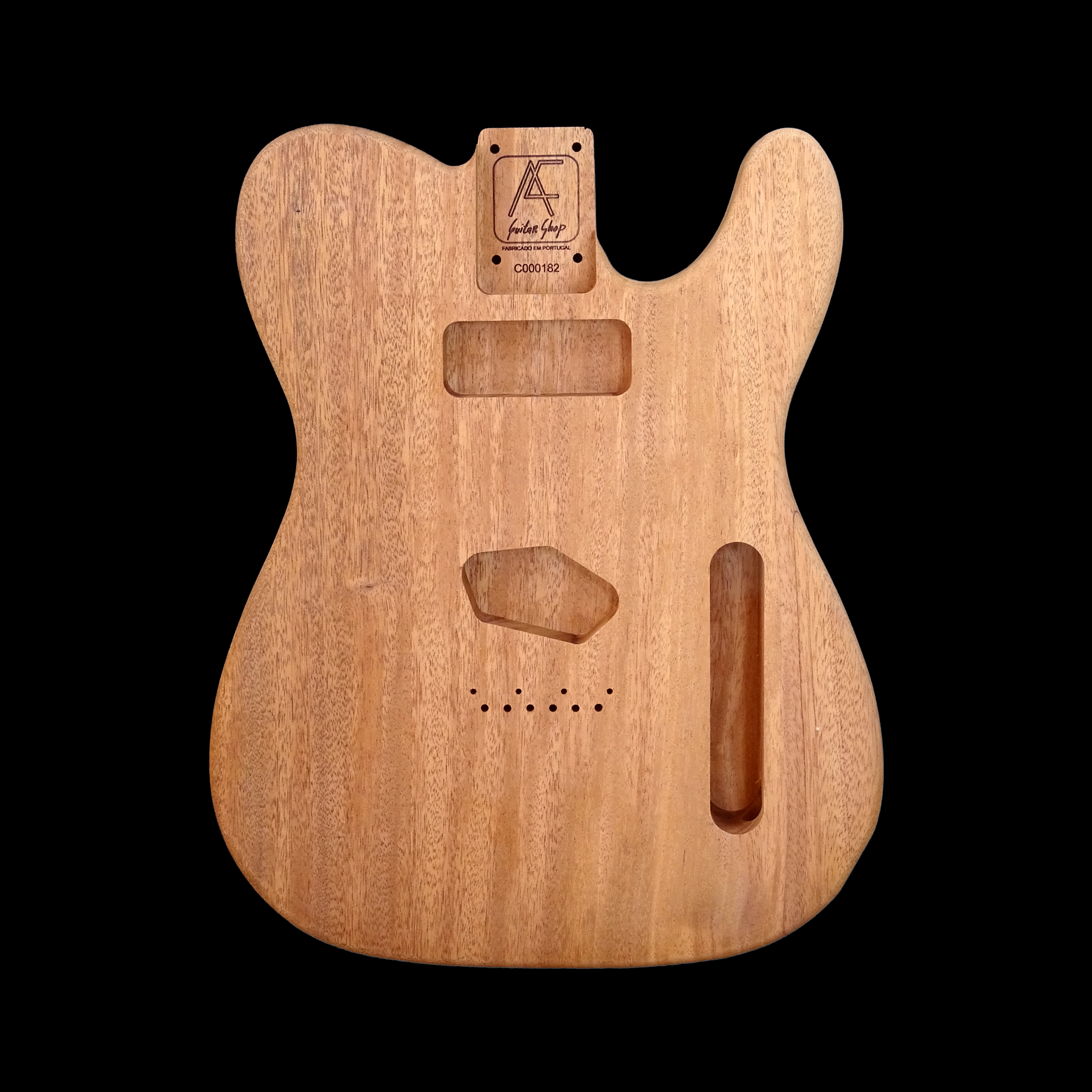 AC Tele Style P90 One Piece Mahogany Body - C000182