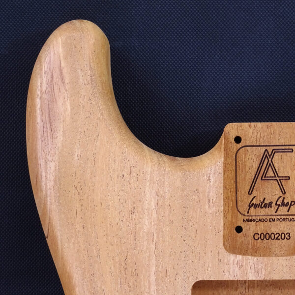AC Strat Style Mahogany Khaya Body - C000203 - Image 3