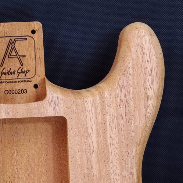 AC Strat Style Mahogany Khaya Body - C000203 - Image 4
