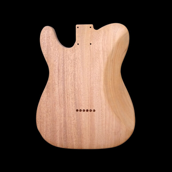 AC Tele Style One Piece Mahogany Khaya Body - C000278 - Image 2