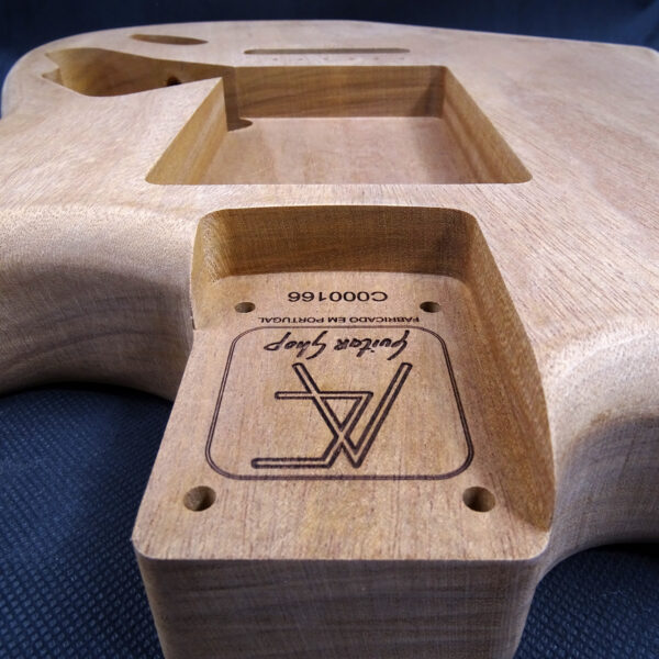 AC Strat Style Sipo Body - C000166 - Image 8