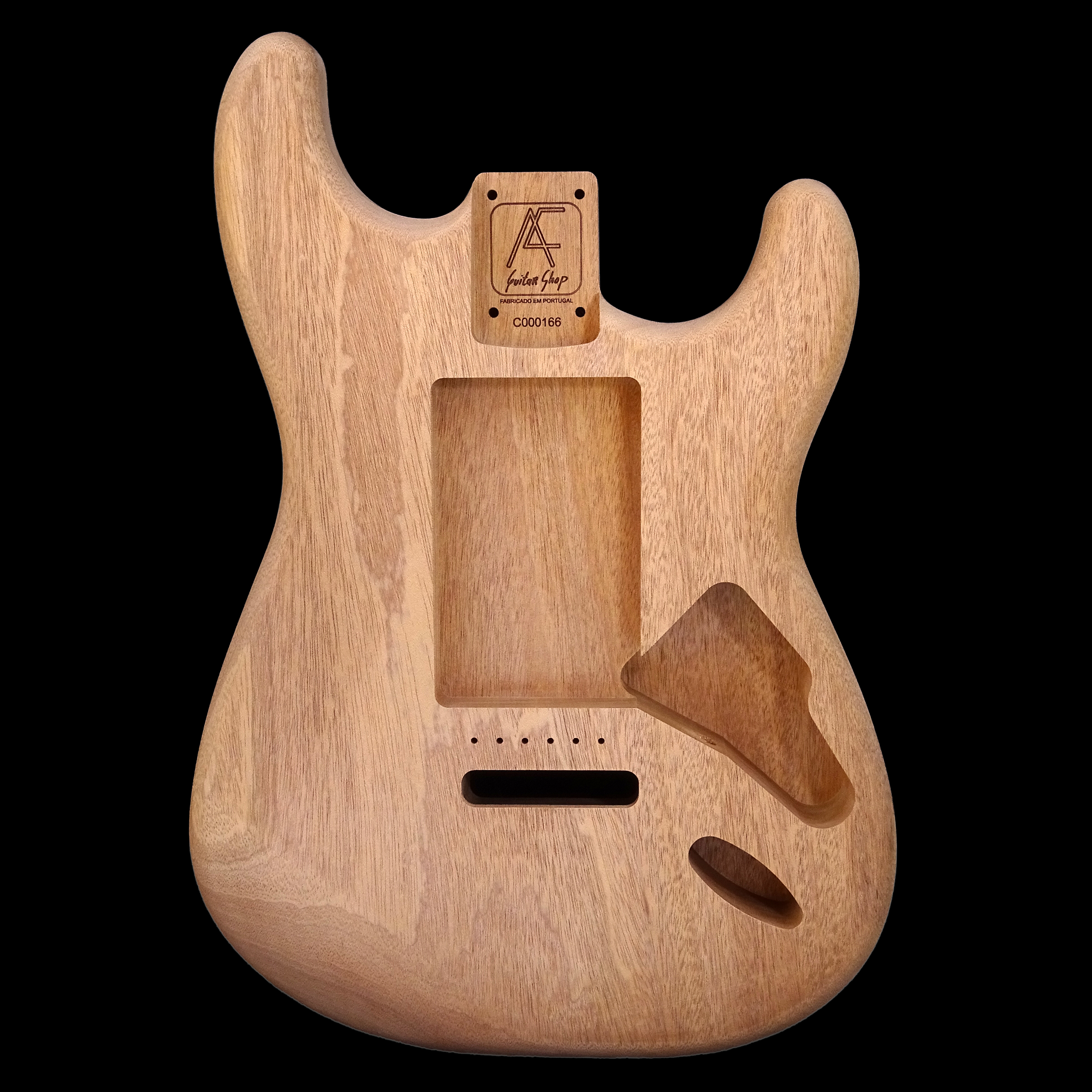 AC Strat Style Sipo Body - C000166