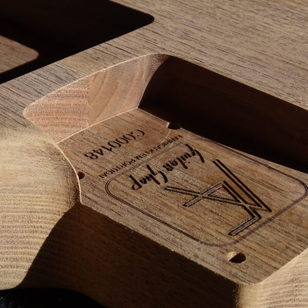 AC Strat Style American Walnut Body- C000148 - Image 14