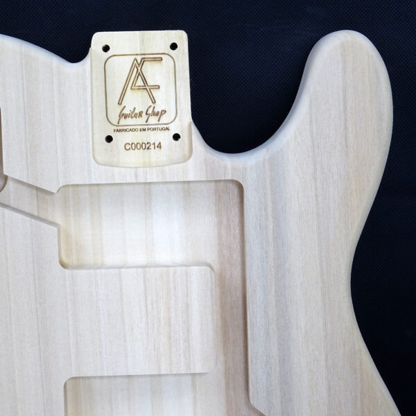 AC Tele 72D Style Poplar Body - C000214 - Image 4