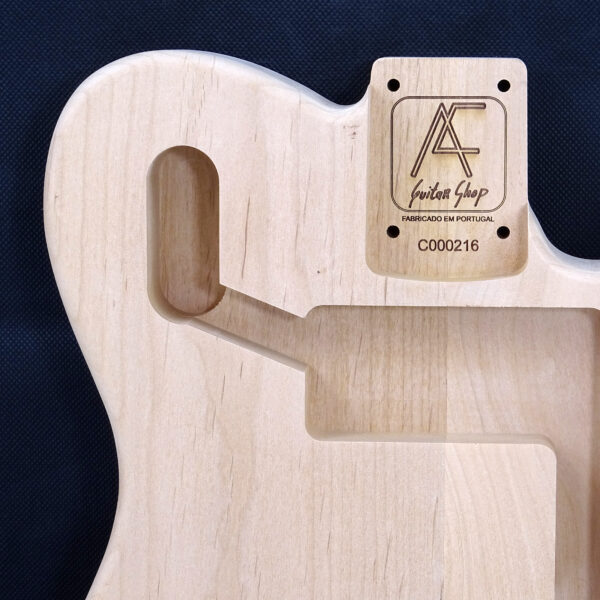 AC Tele 72D Style Red Alder Body - C000216 - Image 3