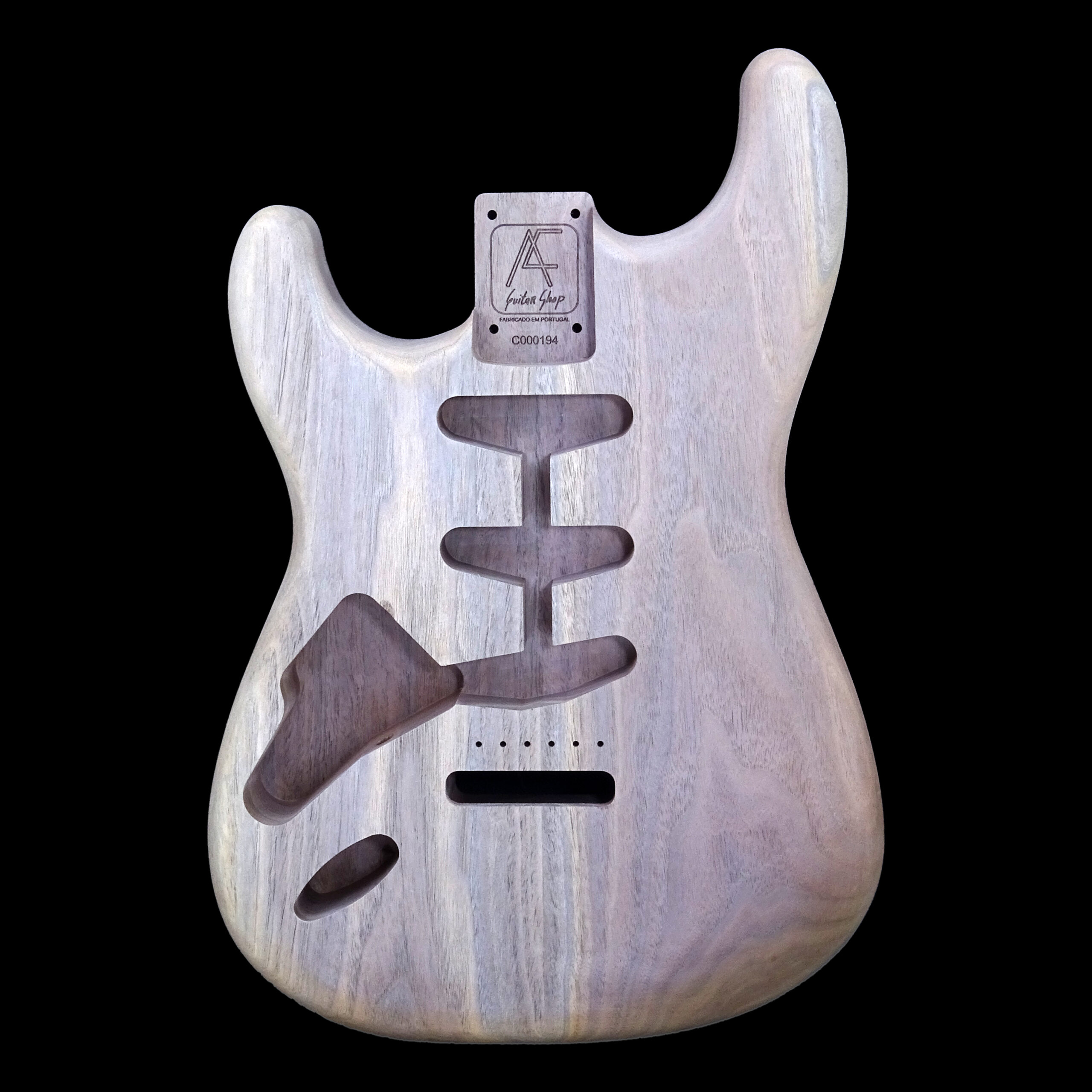 AC Strat Style American Walnut LH Body - C000194