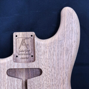 AC Strat Style American Walnut LH Body - C000197 - Image 4