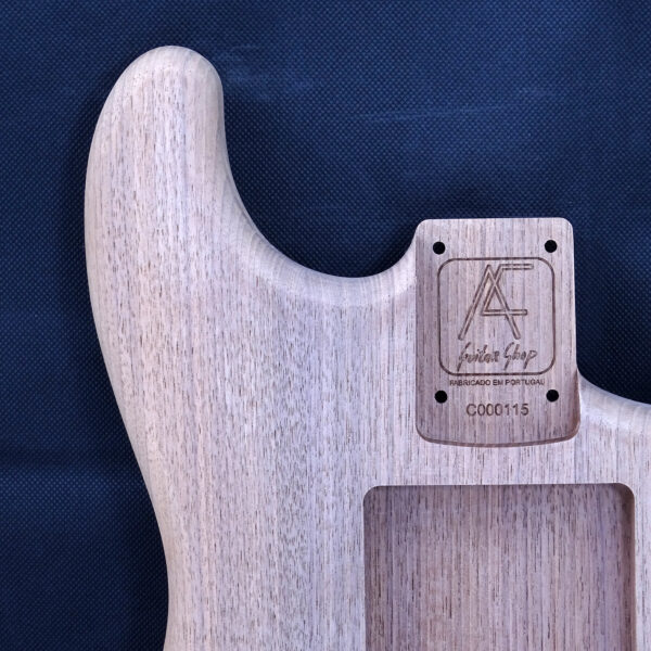 AC Strat Style American Walnut Body- C000115 - Image 3